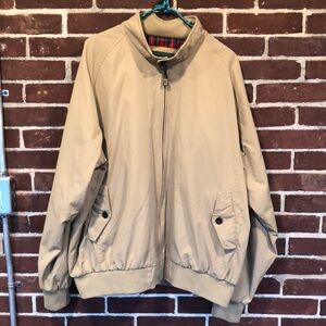 Orvis Mens XL zip up casual jacket. Plaid cotton blend lining. Nice condition